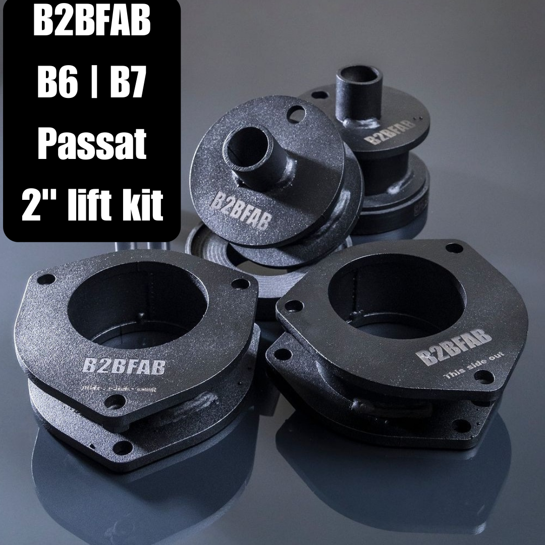 B2BFAB VW Passat B6  B7 Camber Correcting Lift Kit