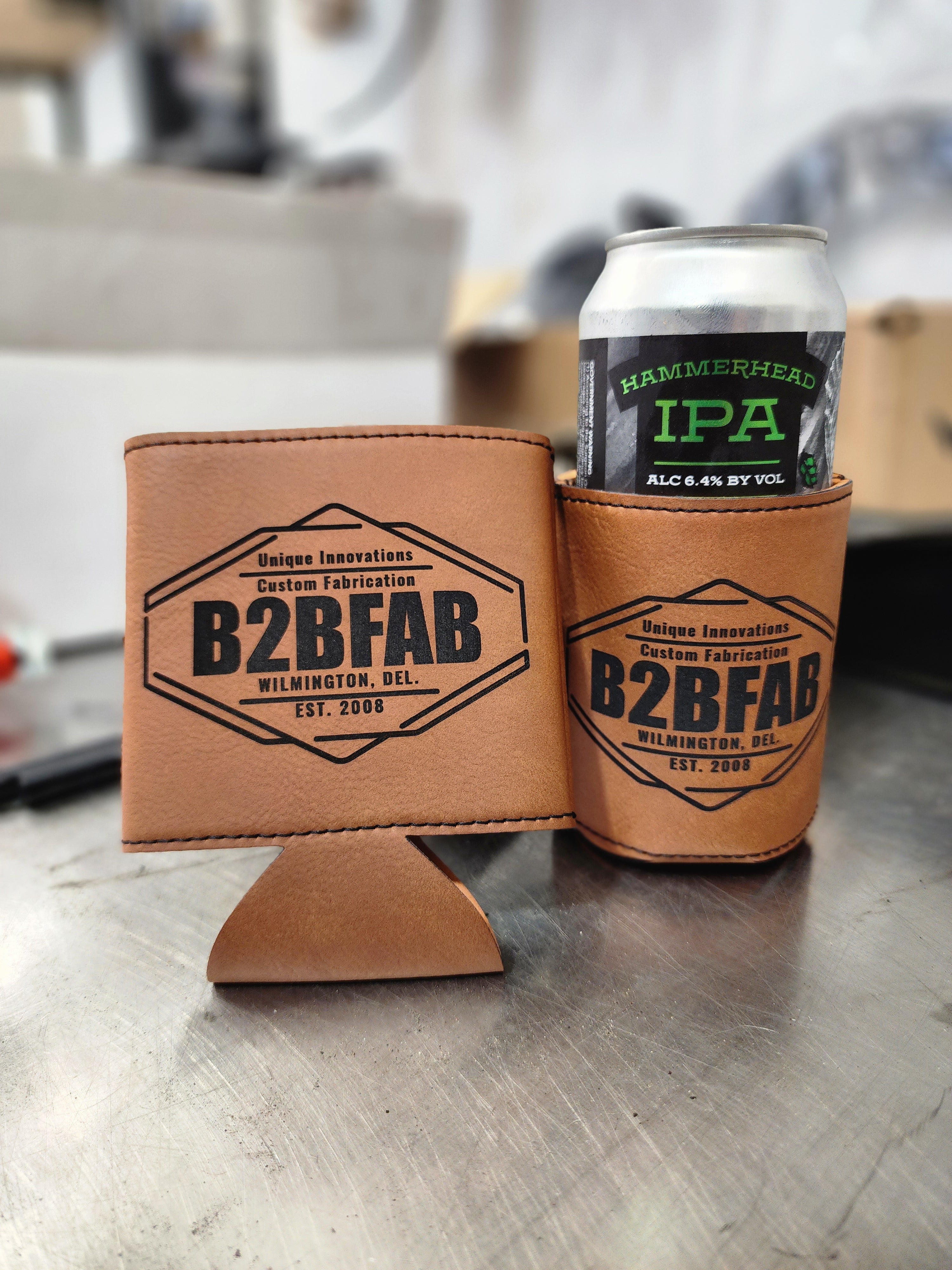 Campaign Leather Can Koozie by Mission Mercantile – Studio 3:19