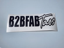 Load image into Gallery viewer, B2BFAB Taos Splash Style Die-cut Vinyl