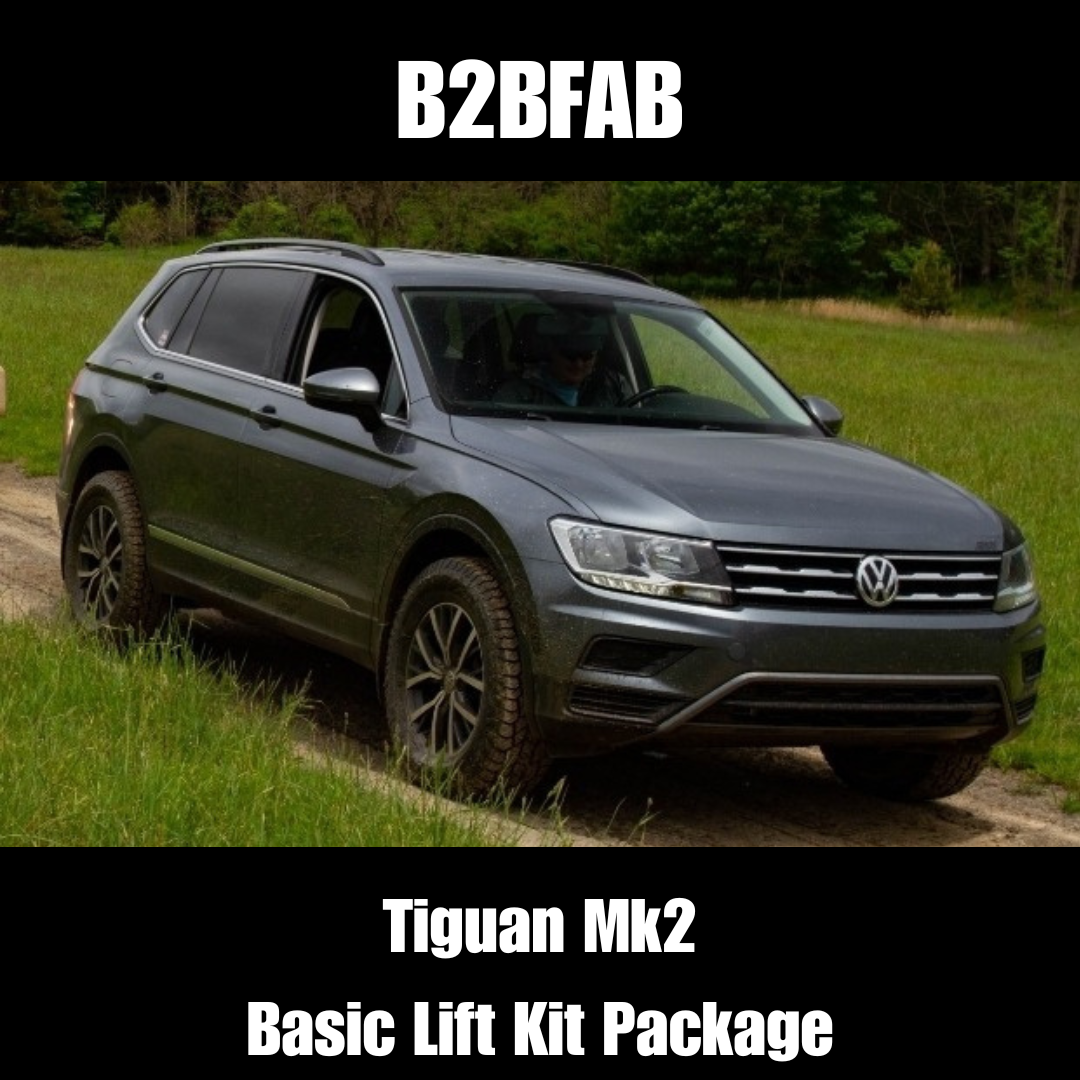 B2BFAB VW Tiguan Mk2 2018 to 2024 Basic Lift Kit Package