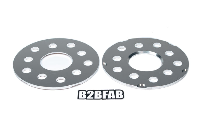 B2BFAB 5mm wheel Spacer Pair, 5x100 | 5x112