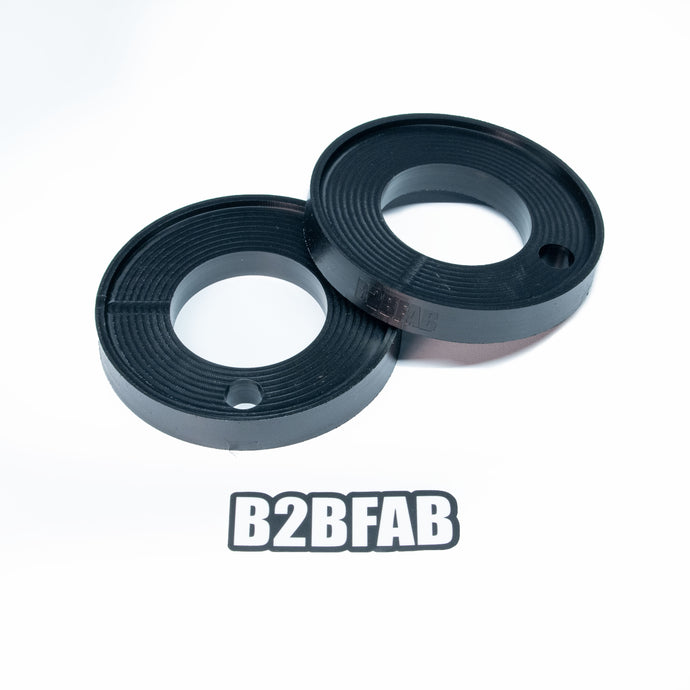 B2BFAB .5in Rear Additional Lift Spacer Pair For Use With Camber Correcting Lift Kit