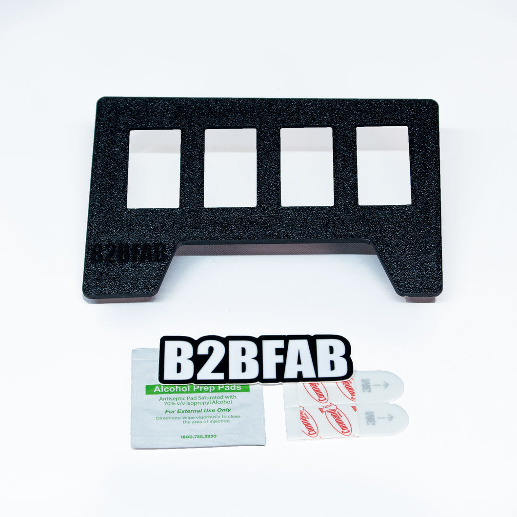 B2BFAB Switch Panel, VW MK7 2015 to 2019