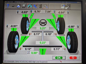 B2BFAB VW Mk8 Camber Correcting Lift Kit