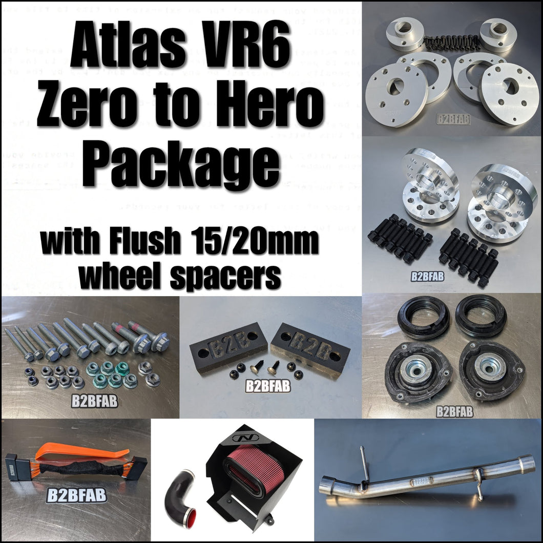 Atlas VR6, Zero to Hero Package, with Flush 15/20mm wheel spacers